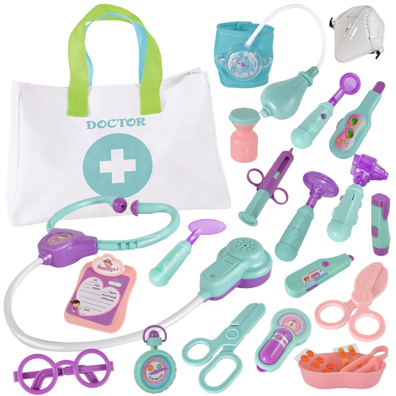 Pretend Toy Medical Nurse Kit Educational Carry Box Kid Cheap 8 Years Girls Doctor Set Kids Toys