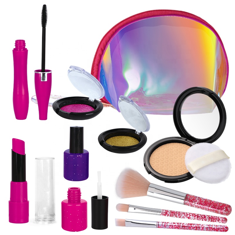 Private Label Cosmetics Pretend Girl Small Set Baby Brinquedo Menina Toys Girls Kids Makeup