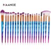 Travel Bling Gradient Custom Vegan Kit De Maquillaje Makeup Brushes Logo Set