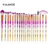 Travel Bling Gradient Custom Vegan Kit De Maquillaje Makeup Brushes Logo Set