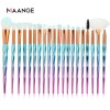 Travel Bling Gradient Custom Vegan Kit De Maquillaje Makeup Brushes Logo Set