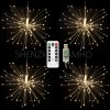 Wedding Decoration USB Power Hanging Starburst String Lighting With Remote Control Fairy Twinkle Lights