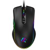 Shenzhen Manufacture OEM 6400dpi Adjustable Optical Wired Computer Gaming Mouse Custom Logo Colorful RGB Wired Gaming Mouse