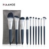 Chinese Manufacture Skin Friendly Nature Travel Makeup Brush Set For Face Makeup Beauty