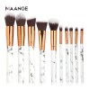 Marble Custom Eye Shadow Makeup Brushes Set
