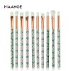 Beauty tools Professional Foundation Brush Cosmetic Tools Kit 10pcs marbling eye Makeup Brushes Set