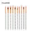 Beauty tools Professional Foundation Brush Cosmetic Tools Kit 10pcs marbling eye Makeup Brushes Set