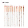 Beauty tools Professional Foundation Brush Cosmetic Tools Kit 10pcs marbling eye Makeup Brushes Set