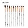 Beauty tools Professional Foundation Brush Cosmetic Tools Kit 10pcs marbling eye Makeup Brushes Set