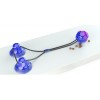 Durable Pet Molar Clean Teeth Leakage Food Ball Double Suction Cup Tug Dog Chew Toy