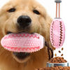 Multifunctional Teeth Cleaning Pet Dog Interactive Toy Food Dispenser Ball Dog Chew Toys