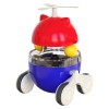 Automatic Safe Tumbler Rotating Feeder Double Track Turntable Leaking Food Interactive Cat Toy