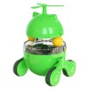 Automatic Safe Tumbler Rotating Feeder Double Track Turntable Leaking Food Interactive Cat Toy