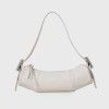Online shopping uk Genuine Leather Round Barrel women underarm hobo slouch shoulder hand bag Purse