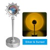 LAMHO Sunflower Sunset Red Rainbow Projector Lamp Sunset Projection Lamp Light Led Sunset Lamp