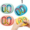 Huiye rotating magic bean fingertip toy rotating magic bean cube intelligence fingertip creative stress relief educational toy