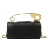 2021 Fashion sac a main femm Metal Top Handle Safety Pin Purse Bags Women Handbags Ladies Clutch Pillow Bags
