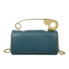 2021 Fashion sac a main femm Metal Top Handle Safety Pin Purse Bags Women Handbags Ladies Clutch Pillow Bags