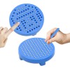 Huiye mini round magnetic steel beads plastic magnetic learning drawing board writing board drawing educational toys