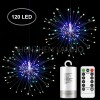Amazon Outdoor Garden Dandelion Wedding Christmas Decoration Lighting Led Firework Light Led Starburst Sting Light