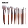 Maange 11pcs Makeup Brushes Set Powder Foundation Brushes Make Up