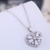 Copper  Zircon Necklace Korea Nhsc200143