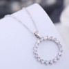 Copper  Zircon Necklace Korea Nhsc200147