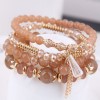 Imitated Crystal Beads Bracelet Korea Nhsc200211