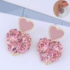 Exquisite Korean Fashion Exquisite Ol Flash Diamond Love Personality Earrings Nhsc191964