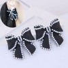 Delicate Korean Fashion Exquisite Ol Big Bow Temperament Earrings Nhsc191972