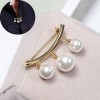 Delicate Korean Fashion Sweet Ol Elegant Pearl Pin Brooch Collar Clip Brooch Nhsc191976