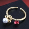 Exquisite Fashion Simple Crown Open Ring Wholesale Nhsc192544