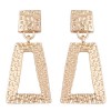 Exquisite European And American Metal Geometric Modeling Personality Exaggerated Fashion Earrings Nhsc193567