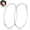 European And American Fashion Metal Simple Circle Temperament Earrings Earrings Nhsc193571