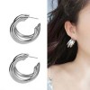 Fashion Metal Simple Earrings Nhsc193684
