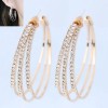 Delicate Korean Fashion Sweet Earrings With Diamonds Nhsc193686