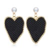Fashion Metal Wild Irregular Love Earrings Nhsc194592