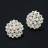 Fashion Earrings Korean Fashion Sweet Diamond Flower Earrings Nhsc199116