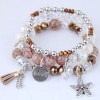 Fashion Metal Starfish Wild Multilayer Hanging Bracelet Nhsc199645