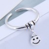 Fashion Ring Wholesale Smiley Open Ring Nhsc199717