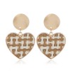 Korean Fashion Sweet Simple Earrings Fahsion Jewelry Wholesale Nhsc200879