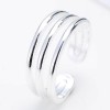 Fashion Jewelry Wholesale Simple Metal Split Ring Nhsc201024