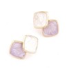 Fashion Jewelry Korean Fashion Lady Wild Threedimensional Cube Temperament Earrings Nhsc201026