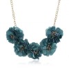 Fashion Jewelry Fabric Flower Necklace Nhsc202452