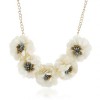 Fashion Jewelry Fabric Flower Necklace Nhsc202452