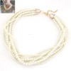 Fashion Jewelry Korean Multilayer Pearl Necklace Nhsc202453