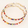 Fashion Jewelry Metal Simple Beaded Large Circle Earrings Nhsc202461