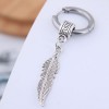 Earrings Single Trendy Men39s Simple Earrings Simple Hip Hop Titanium Steel Feather Earrings Earrings Nhsc202670