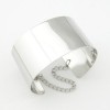 Fashion Texture Metal Exaggerated Glossy Opening Bracelet Yiwu Toppinggoods Wholesale Nhsc208622