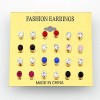 Korean Fashion Single Diamond Ear Stud Set Random Color Yiwu Toppinggoods Wholesale Nhsc208625